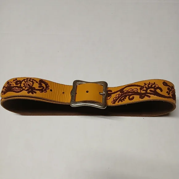 Lucky Brand Leather Belt, tan, size S NWT Lucky Brand Women main image 4